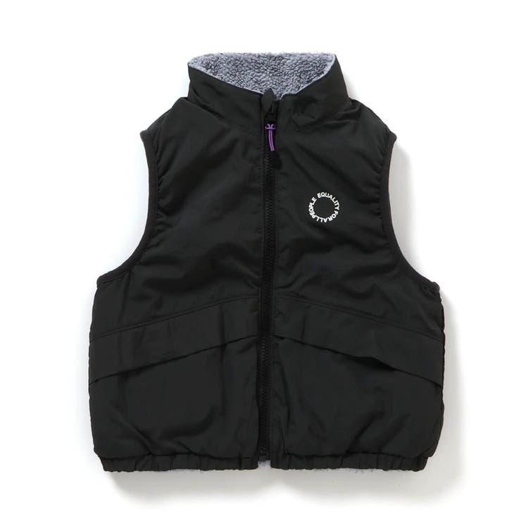 リバーシブルフリースベスト  洗濯機で洗える | F.O.Online Store | 詳細画像2 