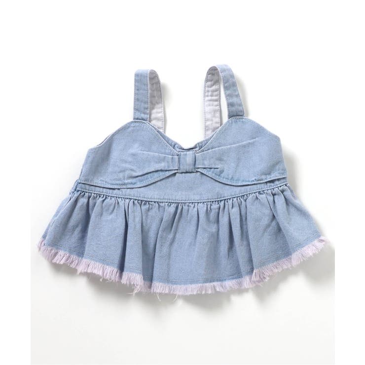 サックス | デニムビスチェ・ベスト | F.O.Online Store