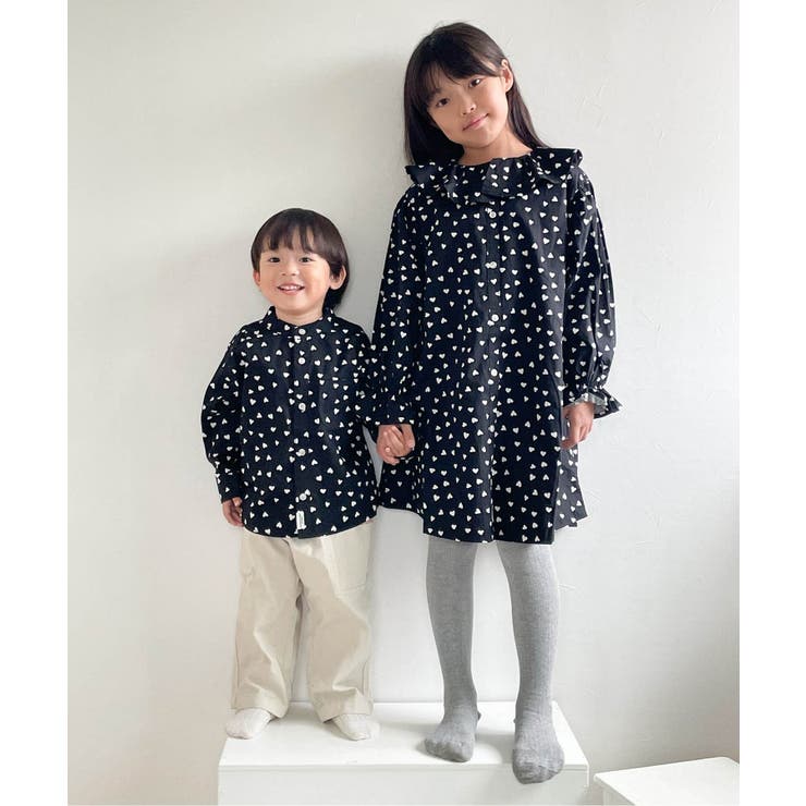 【リンク】ノーカラーシャツワンピース | F.O.Online Store | 詳細画像3