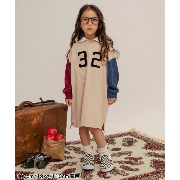 【リンク】ナンバリングポロシャツワンピース | F.O.Online Store | 詳細画像9