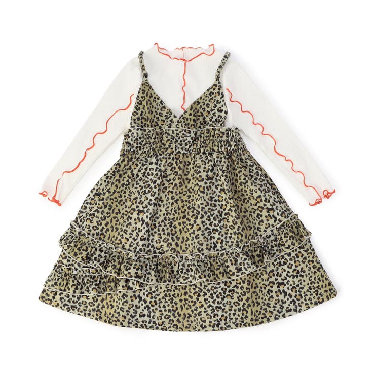 【リンク】Camo・Leopa2Pフリルワンピ | F.O.Online Store | 詳細画像2 