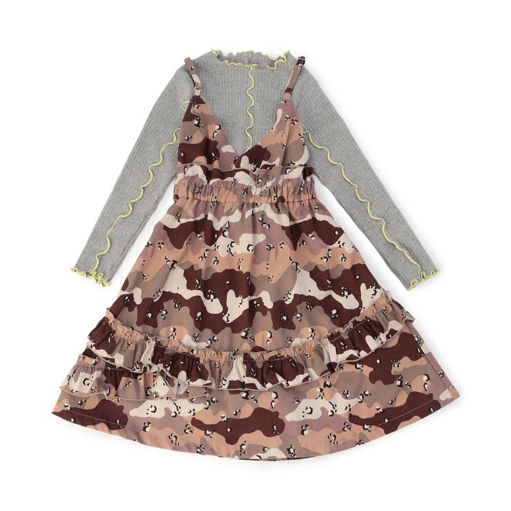 【リンク】Camo・Leopa2Pフリルワンピ | F.O.Online Store | 詳細画像7 