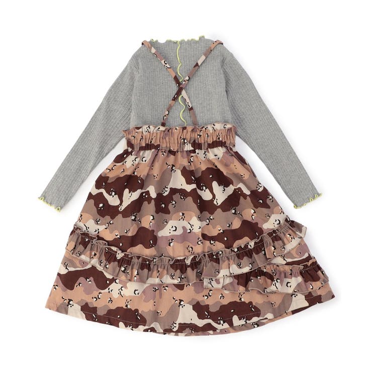 【リンク】Camo・Leopa2Pフリルワンピ | F.O.Online Store | 詳細画像8 
