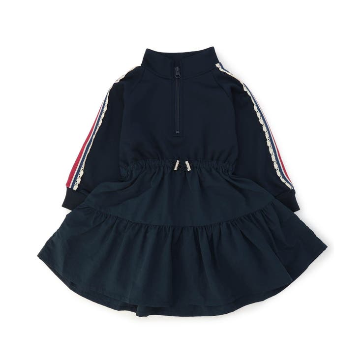 【リンク】サイドラインフリルジャージワンピ | F.O.Online Store | 詳細画像9 