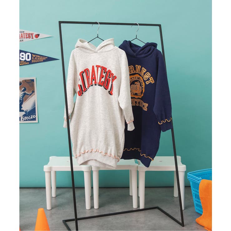 【リンク】カレッジパーカーワンピース | F.O.Online Store | 詳細画像16 