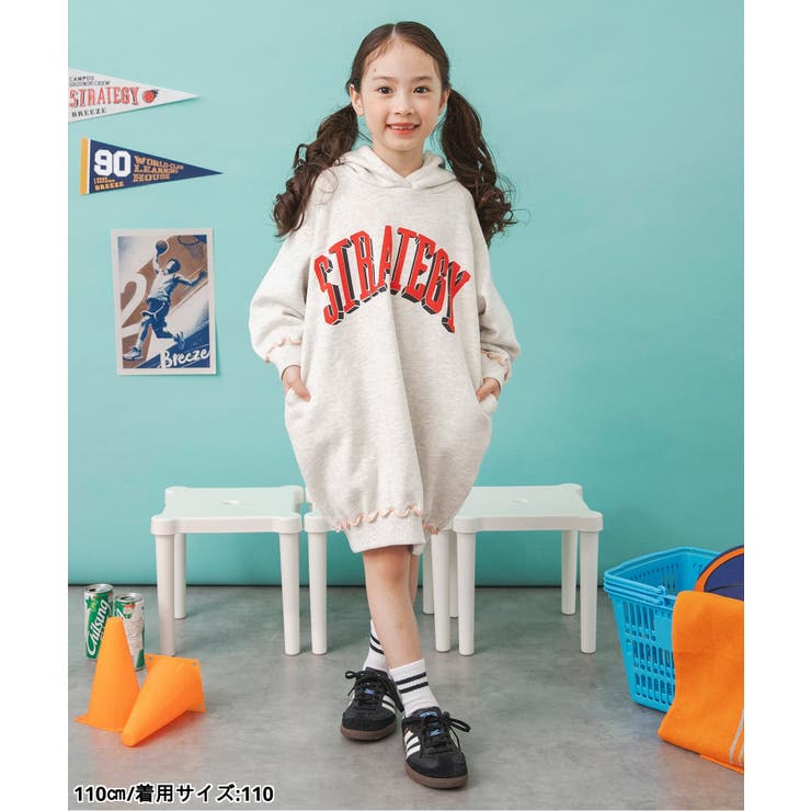 【リンク】カレッジパーカーワンピース | F.O.Online Store | 詳細画像8 