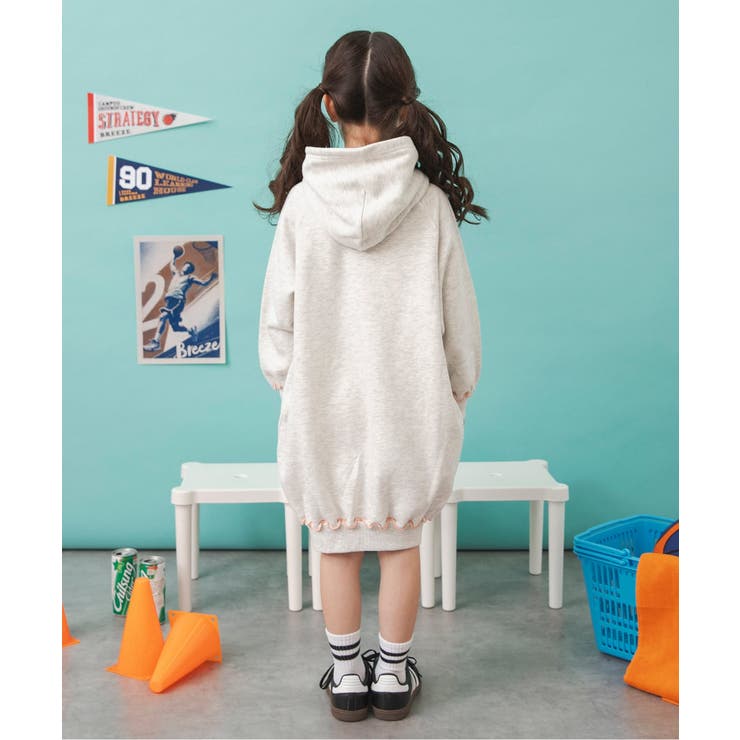 【リンク】カレッジパーカーワンピース | F.O.Online Store | 詳細画像9 