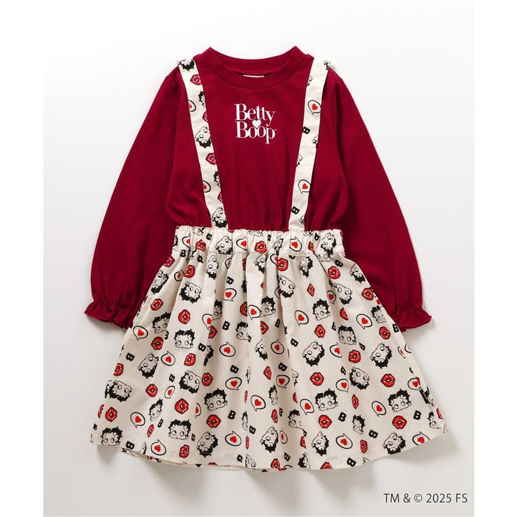 【Betty Boop(TM)】ドッキングワンピース | F.O.Online Store | 詳細画像5
