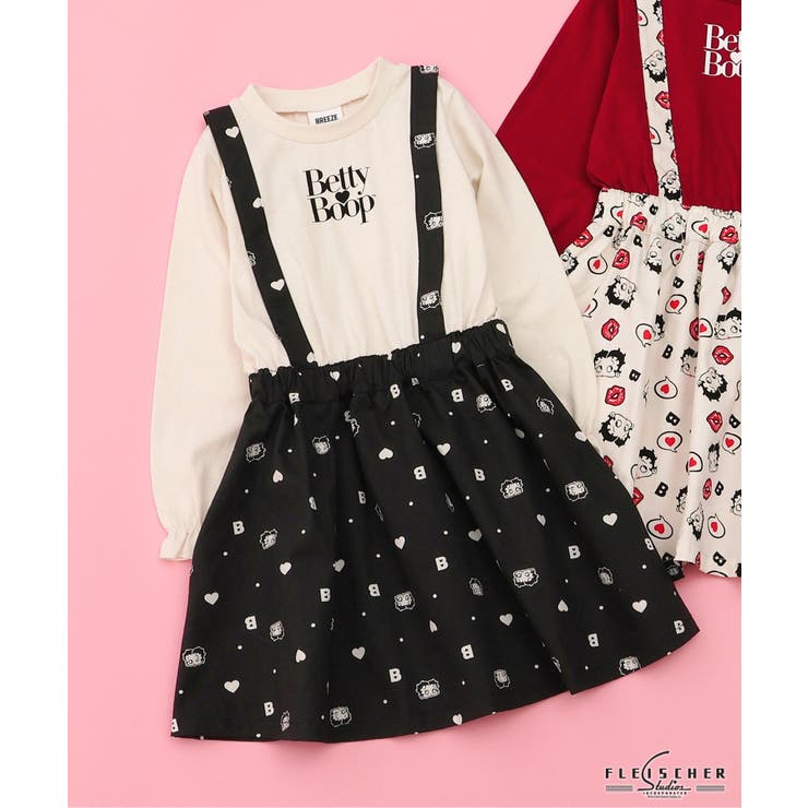 オフホワイト | 【Betty Boop(TM)】ドッキングワンピース | F.O.Online Store