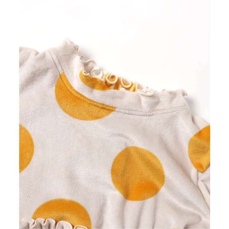 WEB限定  レトロ総柄ベロアワンピース | F.O.Online Store | 詳細画像10 