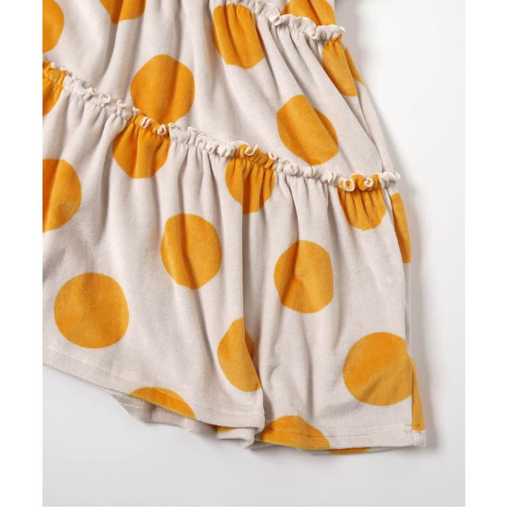 WEB限定  レトロ総柄ベロアワンピース | F.O.Online Store | 詳細画像13 