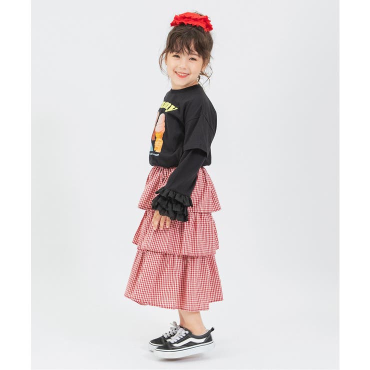 チェックフリルスカート | F.O.Online Store | 詳細画像8 