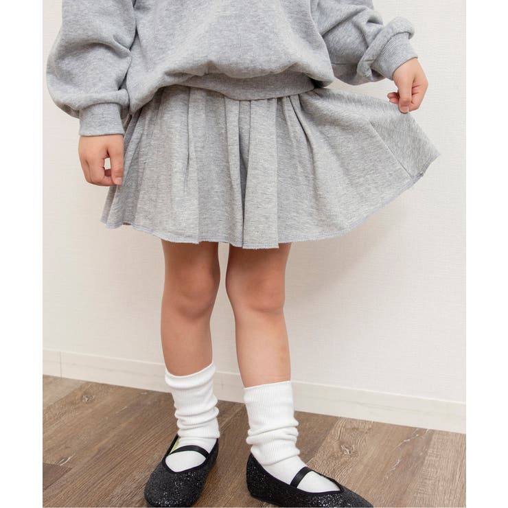 グレー | インパンツ付きプリーツスカート | F.O.Online Store