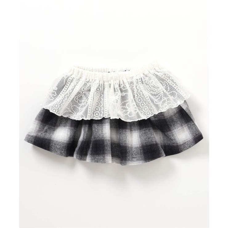 WEB限定  ２wayレイヤードレースミニスカート | F.O.Online Store | 詳細画像2 