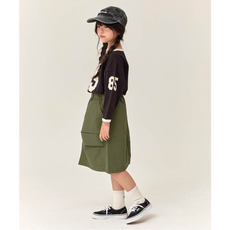 WEB限定  KUDOZ.B シャカシャカナイロンスカート  6分丈 | F.O.Online Store | 詳細画像15 