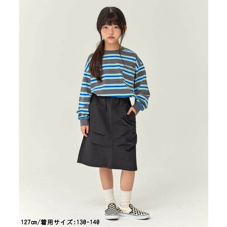 WEB限定  KUDOZ.B シャカシャカナイロンスカート  6分丈 | F.O.Online Store | 詳細画像4 