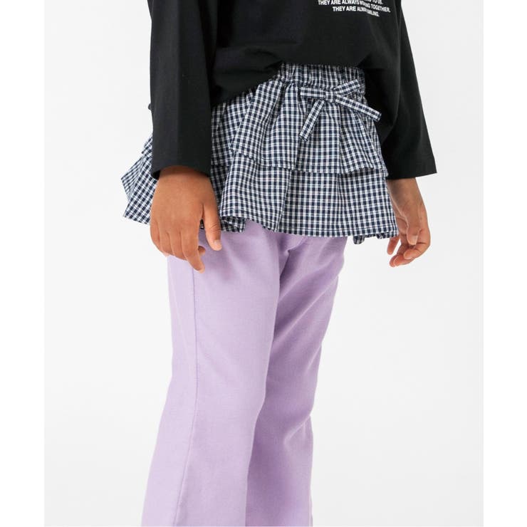 チェック柄 | 【リンク】レイヤードフリルスカート | F.O.Online Store