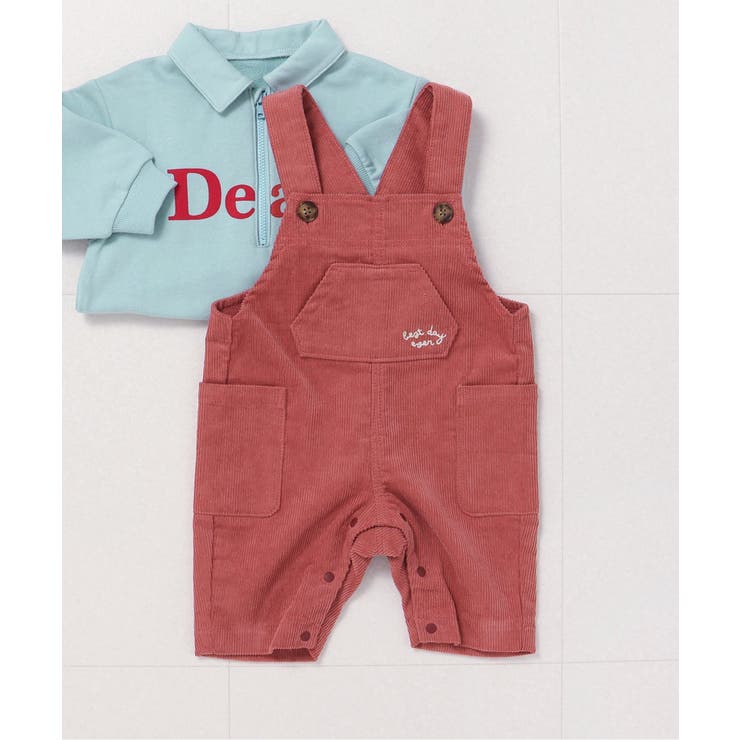 レンガ | Bpop コーデュロイベビーサロペット | F.O.Online Store