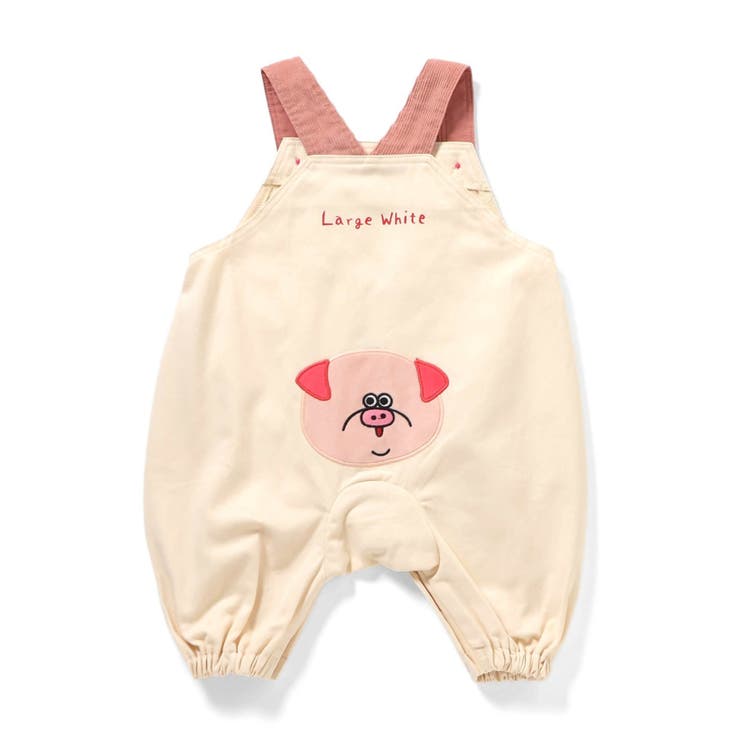 Bpop どうぶつモチーフ付きサロペット | F.O.Online Store | 詳細画像5 