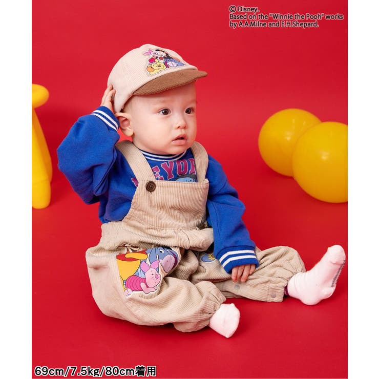 【リンク】ディズニーキャラクター くまのプーさん/ベビーサロペット | F.O.Online Store | 詳細画像4 