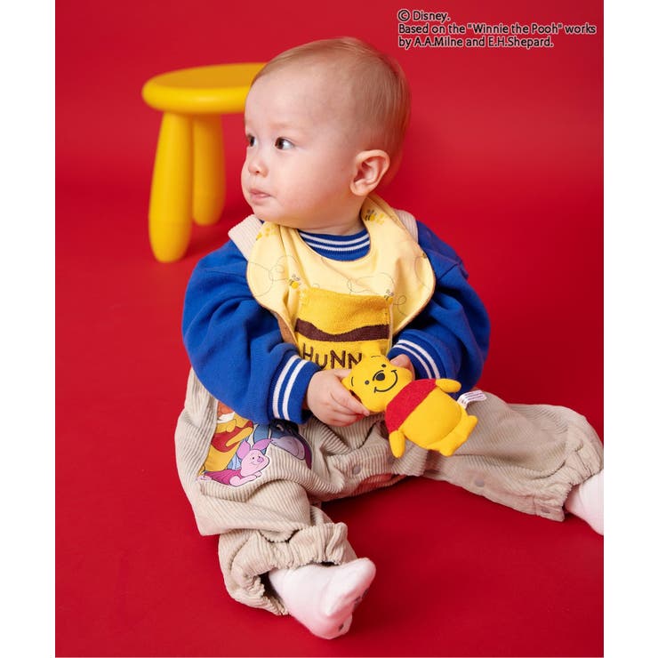 【リンク】ディズニーキャラクター くまのプーさん/ベビーサロペット | F.O.Online Store | 詳細画像5 