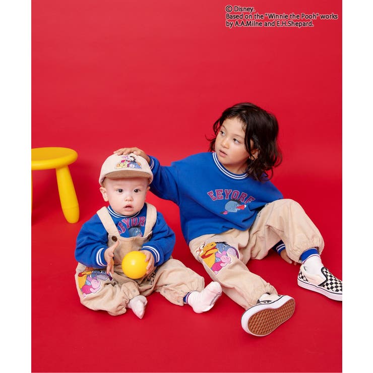 【リンク】ディズニーキャラクター くまのプーさん/ベビーサロペット | F.O.Online Store | 詳細画像7 