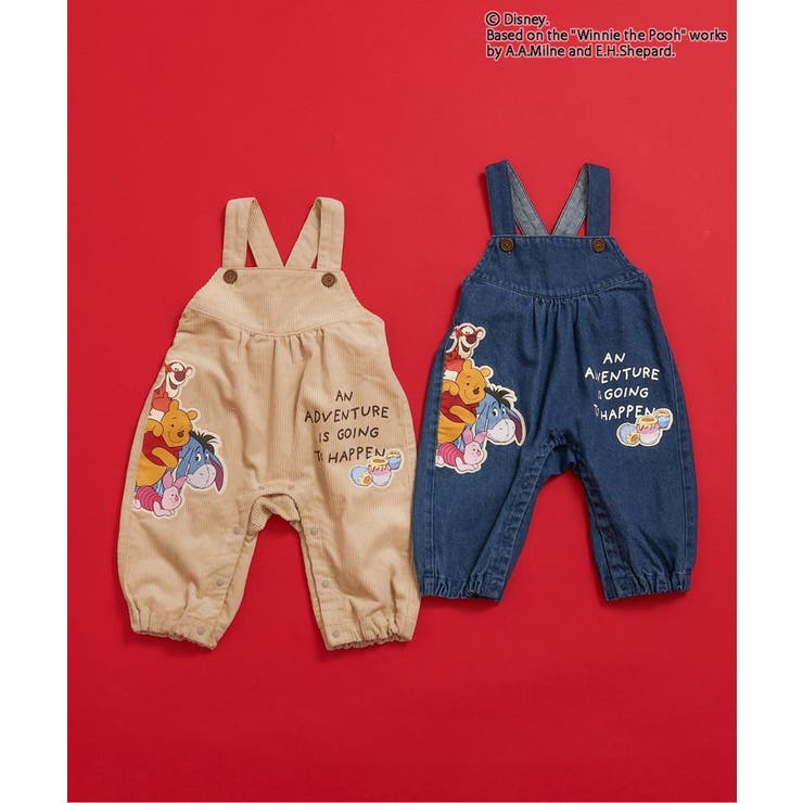 【リンク】ディズニーキャラクター くまのプーさん/ベビーサロペット | F.O.Online Store | 詳細画像8 