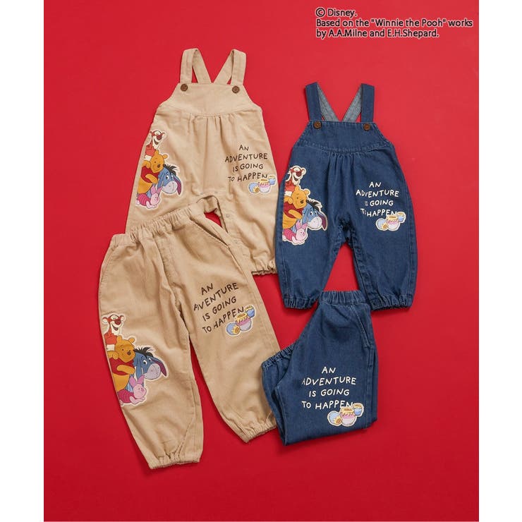 【リンク】ディズニーキャラクター くまのプーさん/ベビーサロペット | F.O.Online Store | 詳細画像9 