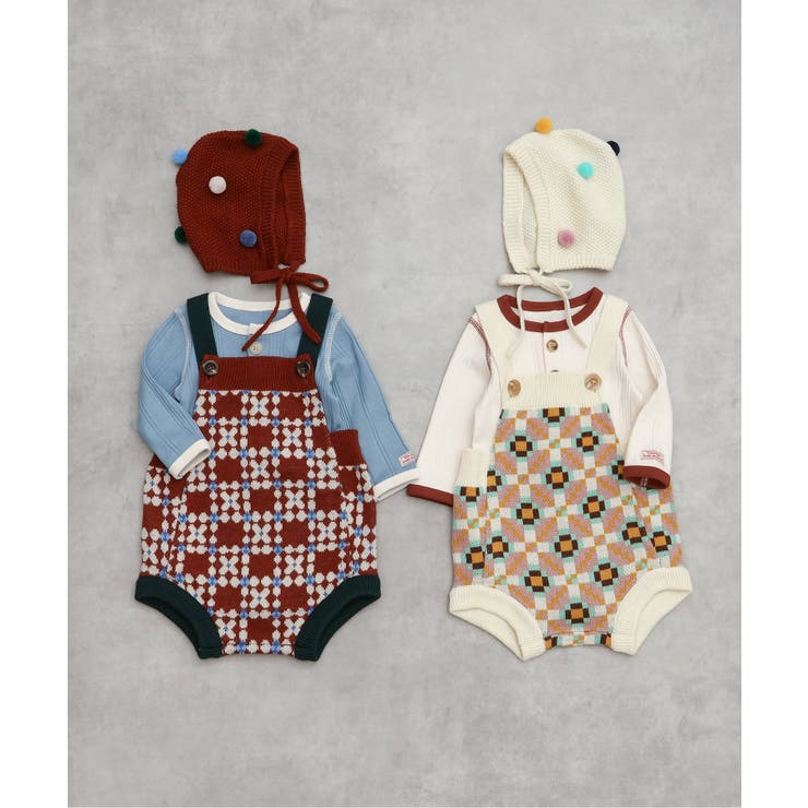 ニットジャガードサロペ | F.O.Online Store | 詳細画像11 