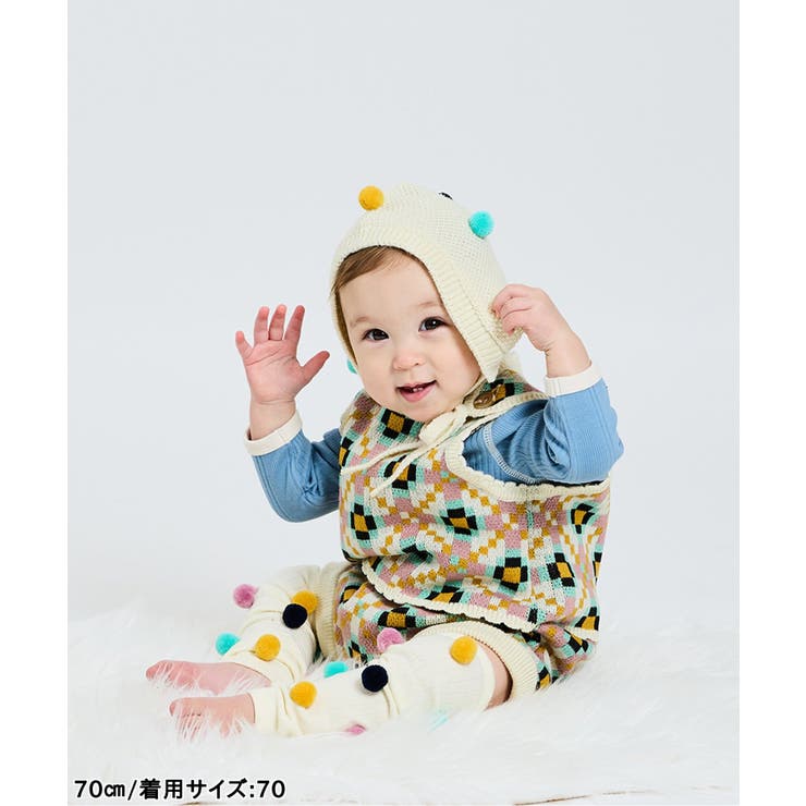 ニットジャガードサロペ | F.O.Online Store | 詳細画像9 