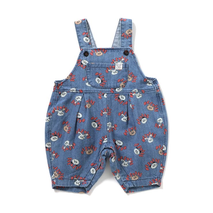 USAKUMA総柄サロペ  | F.O.Online Store | 詳細画像2 