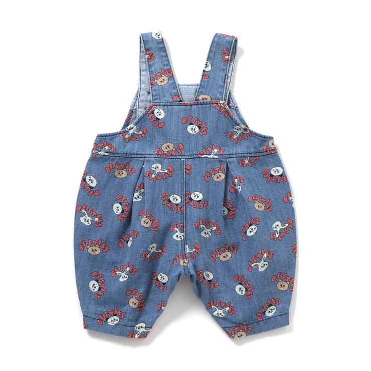 USAKUMA総柄サロペ  | F.O.Online Store | 詳細画像3 