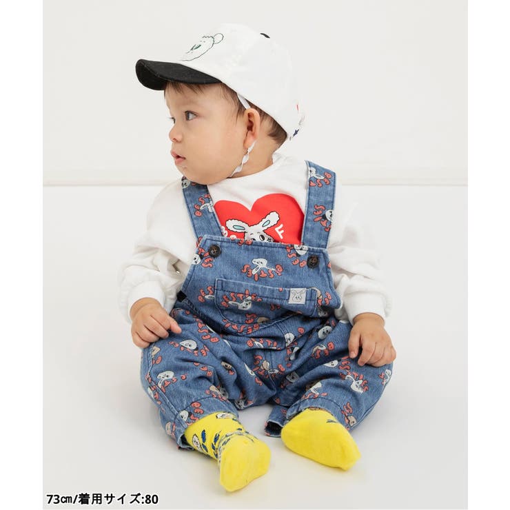 USAKUMA総柄サロペ  | F.O.Online Store | 詳細画像7 