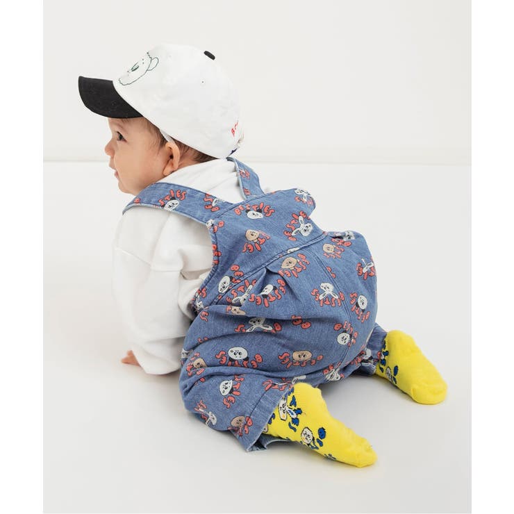 USAKUMA総柄サロペ  | F.O.Online Store | 詳細画像8 