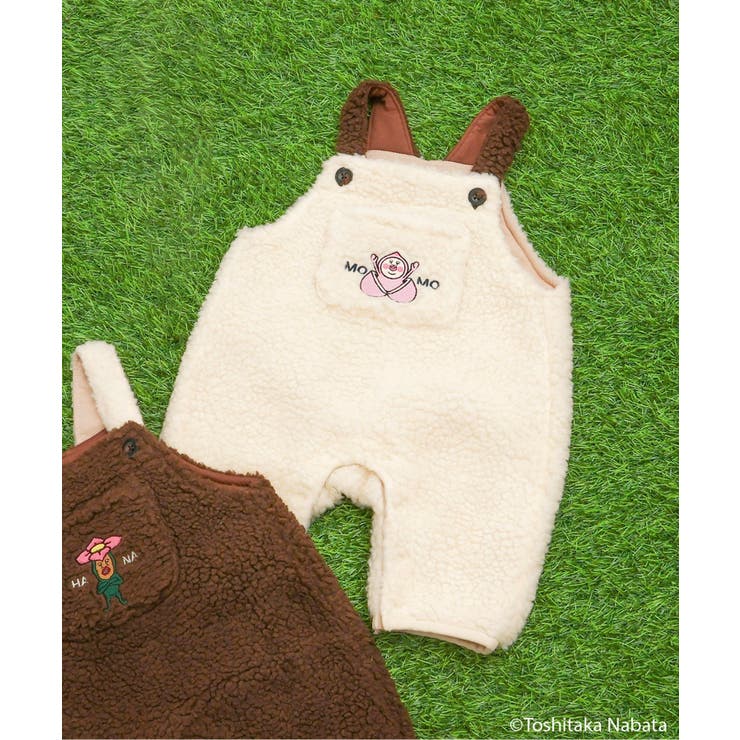 アイボリー | こびとづかん もこもこサロペット  | F.O.Online Store