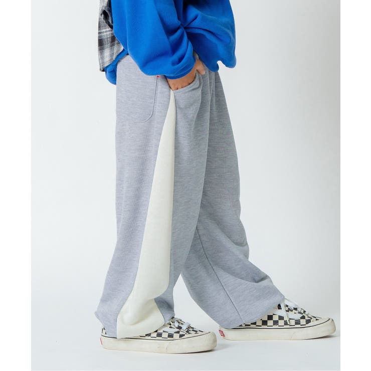 グレー | 【AAAL PROD】切り替えスウェットパンツ  10分丈 | F.O.Online Store