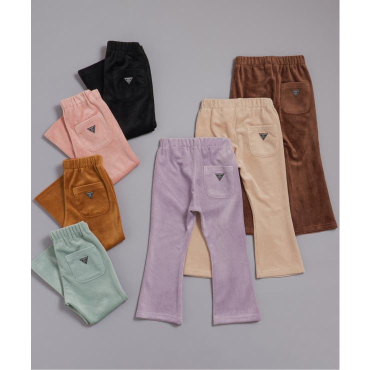 【あったか素材】DAISUKI カットコールフレアパンツ  10分丈 | F.O.Online Store | 詳細画像41 