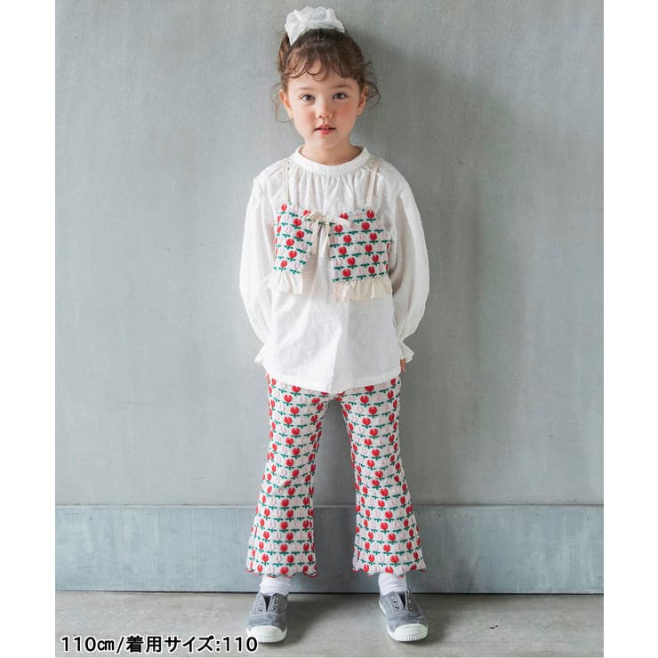 【リンク】ジャガードフレアパンツ(セットアップ可)  10分丈 | F.O.Online Store | 詳細画像11 