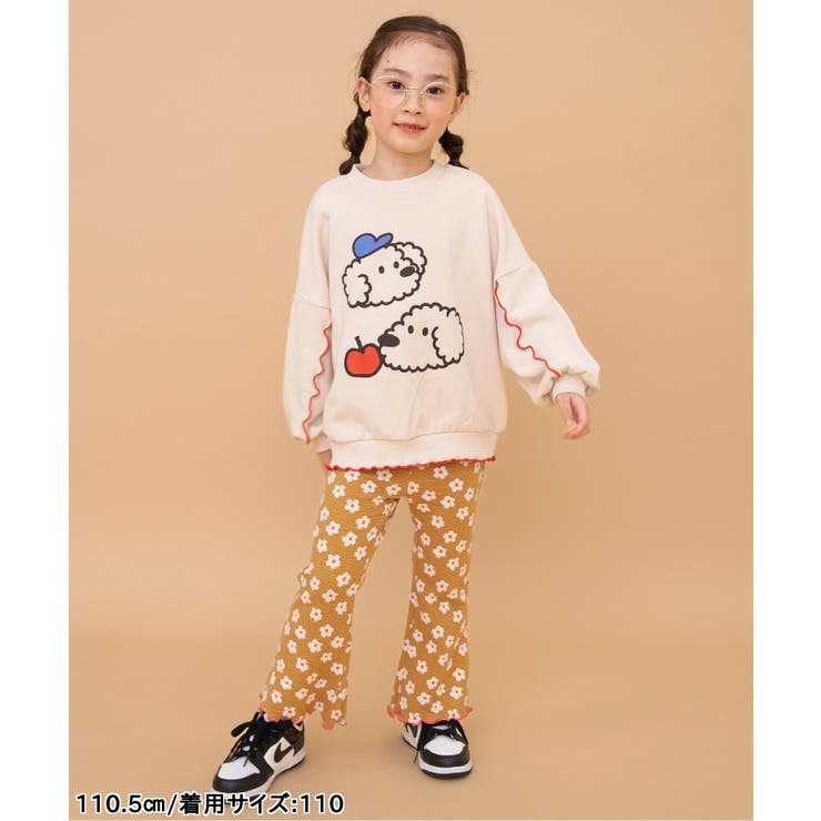 【リンク】ジャガードフレアパンツ(セットアップ可)  10分丈 | F.O.Online Store | 詳細画像7 