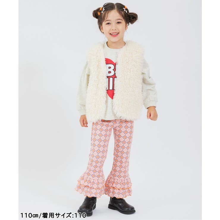 【リンク】レトロ柄フリルパンツ(セットアップ可)  10分丈 | F.O.Online Store | 詳細画像12 