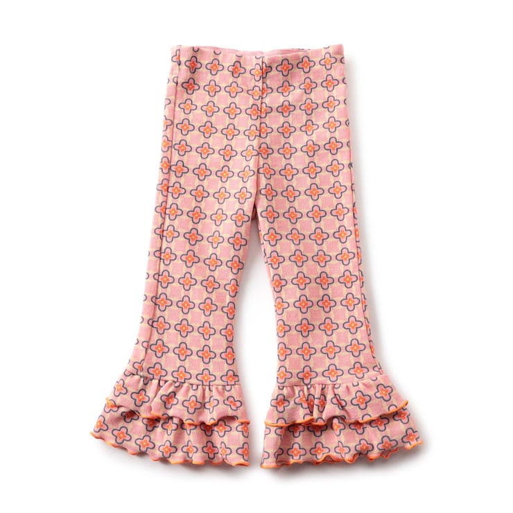 【リンク】レトロ柄フリルパンツ(セットアップ可)  10分丈 | F.O.Online Store | 詳細画像7 