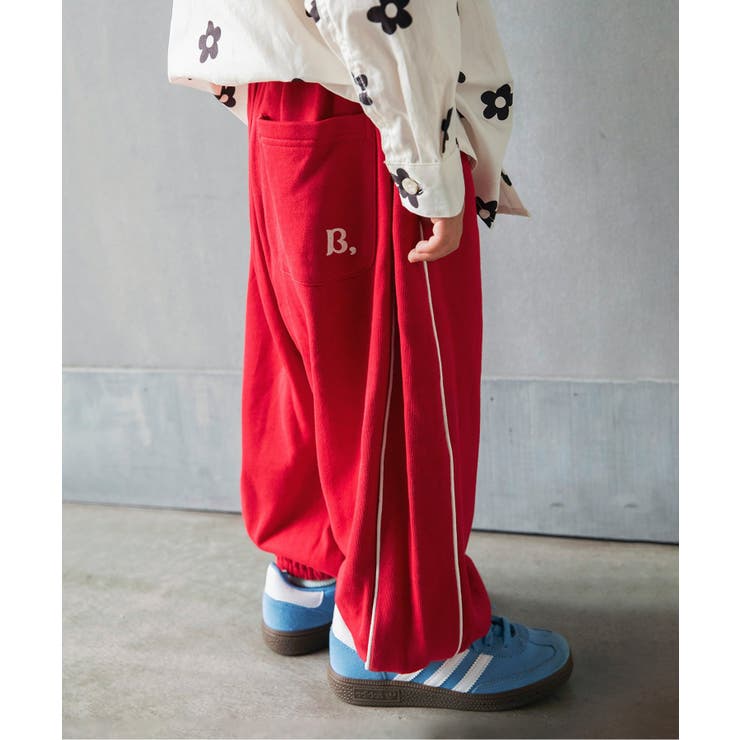 パイピングラインカットソーパンツ(セットアップ可)  10分丈 | F.O.Online Store | 詳細画像1 