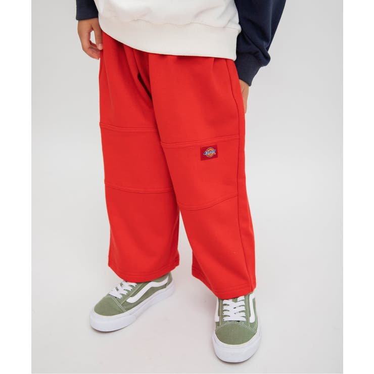 レッド | WEB限定【Dickies】切り替えカットソーパンツ  10分丈 | F.O.Online Store