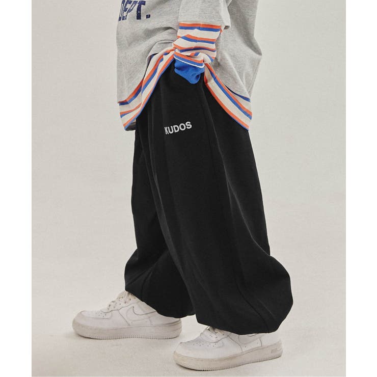 ブラック | 【WEB限定】 スーパーワイドパンツ  10分丈 | F.O.Online Store