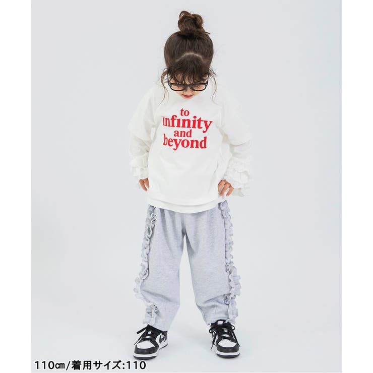 girlsバレルレッグスウェットパンツ  10分丈 | F.O.Online Store | 詳細画像11 
