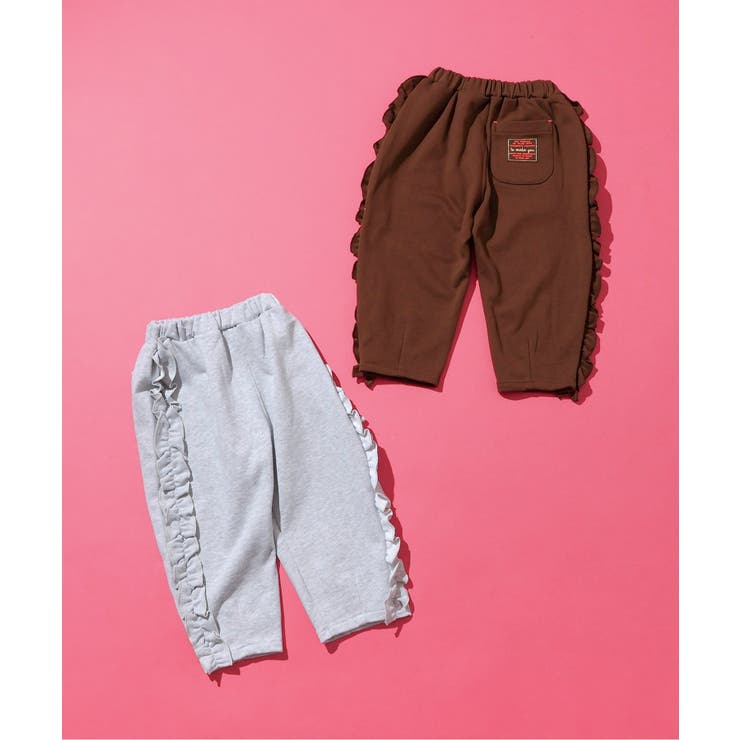 girlsバレルレッグスウェットパンツ  10分丈 | F.O.Online Store | 詳細画像14 