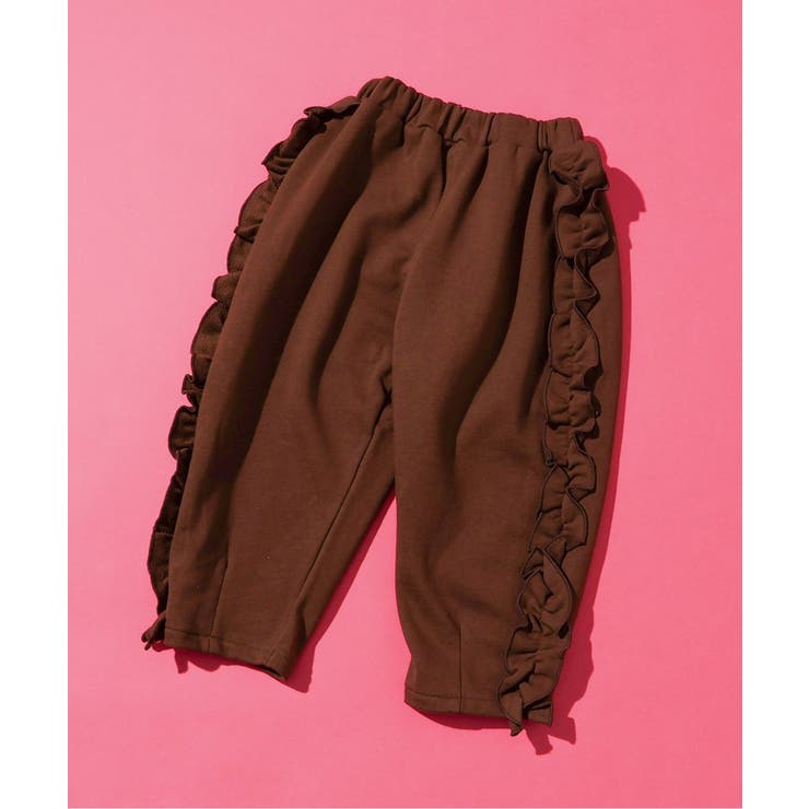 ブラウン | girlsバレルレッグスウェットパンツ  10分丈 | F.O.Online Store