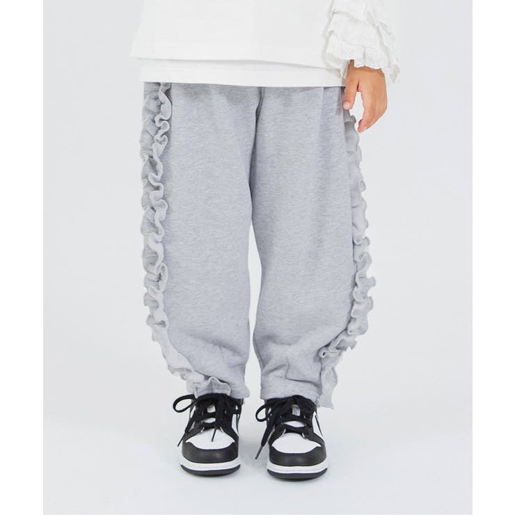 グレー | girlsバレルレッグスウェットパンツ  10分丈 | F.O.Online Store