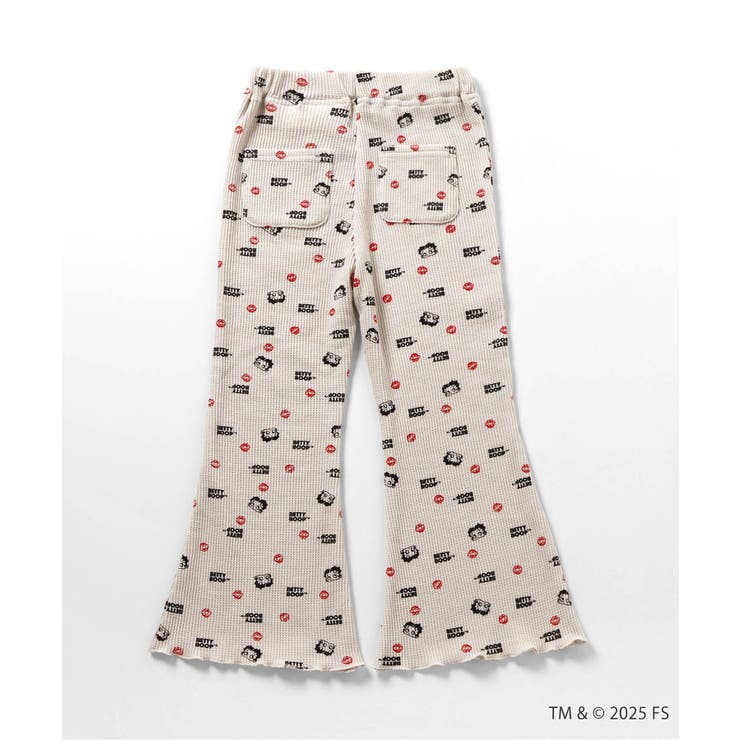 【Betty Boop(TM)】ワッフルフレアパンツ | F.O.Online Store | 詳細画像10 