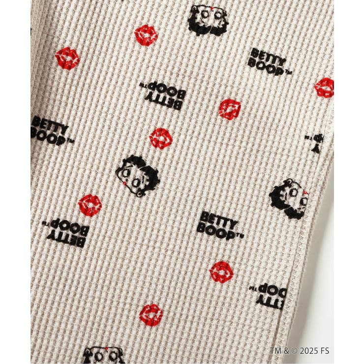 【Betty Boop(TM)】ワッフルフレアパンツ | F.O.Online Store | 詳細画像11 